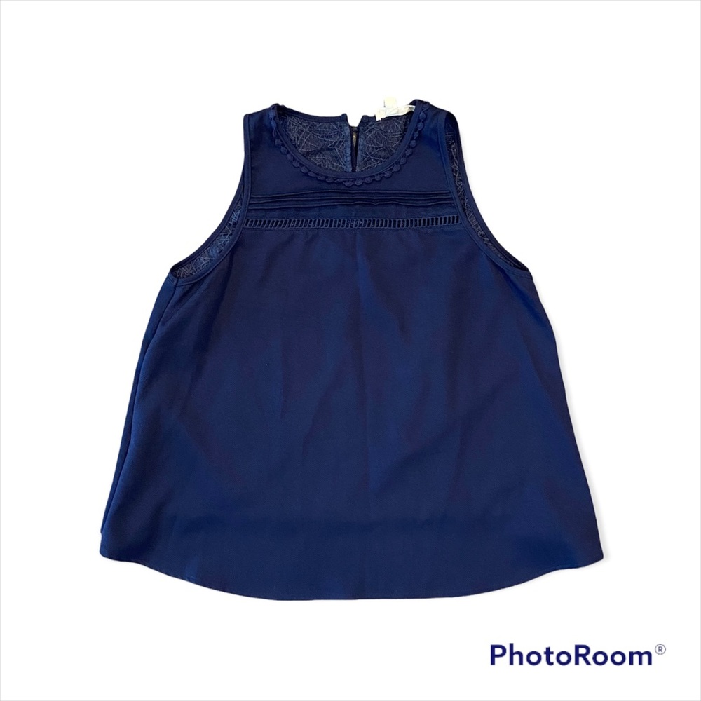Freeway navy blue sleeveless tunic